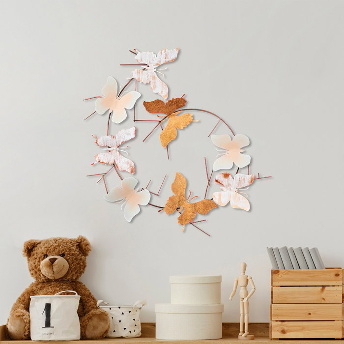 Wallity Butterflies - 3 Escultura de Pared Multicolor